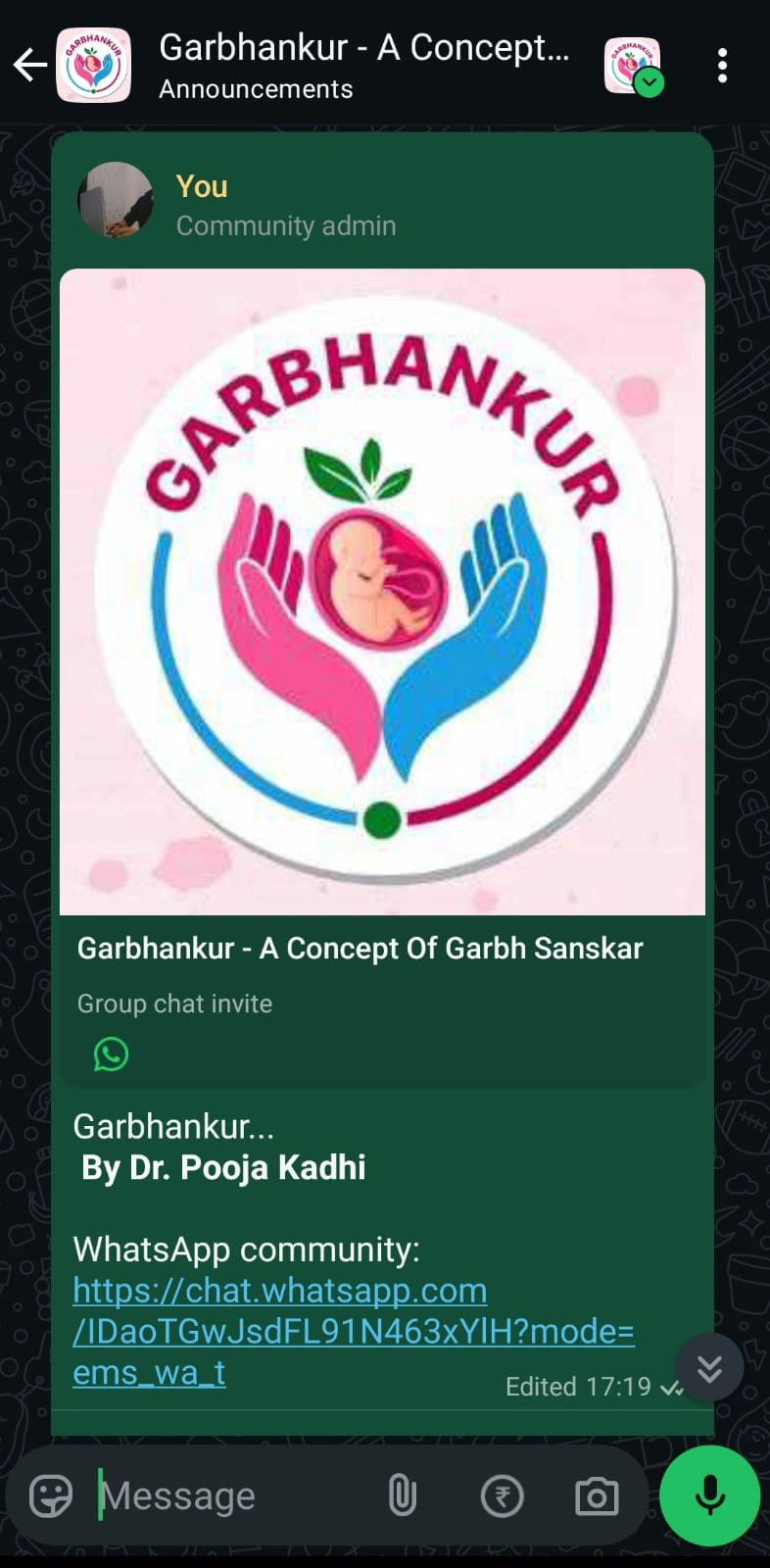 Whatsapp Community